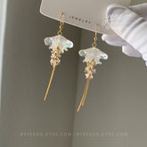 Jellyfish Dangle Earrings - Cute Lightweight Jellyfish drop Earrings - Unique Earrings - Beach vibes Earrings